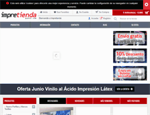 Tablet Screenshot of impretienda.com